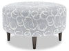 Sofa Lab The Curve Ottoman - Alloy