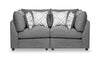 Evolve Loveseat - Charcoal