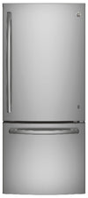 GE 20.9 Cu. Ft. Bottom-Freezer Refrigerator - GDE21DYRKFS