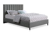 Rain Queen Platform Bed - Grey