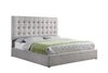 Jace Storage King Bed - Taupe