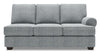Sofa Lab Roll LAF Sofa - Luna Pewter