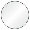 Round Black Mirror - 30\" x 30\"