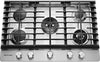 KitchenAid 30\" 5- Burner Gas Cooktop with Griddle – Stainless Steel
