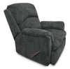 Baron Chenille Glider Recliner - Grey