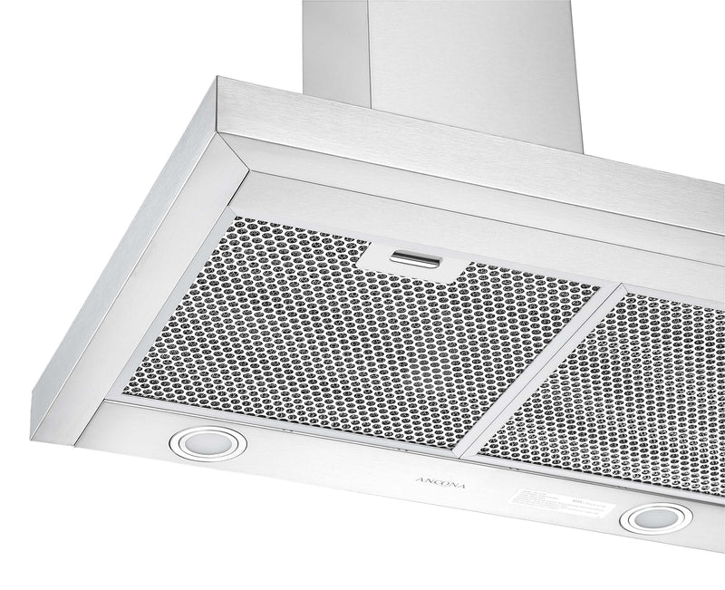 Ancona WRRV430 30\" Rear-Vented Wall Mount Pyramid Range Hood - AN-1595 
