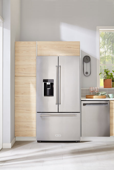 KitchenAid 23.8 Cu. Ft. French-Door Refrigerator – KRFC704FPS