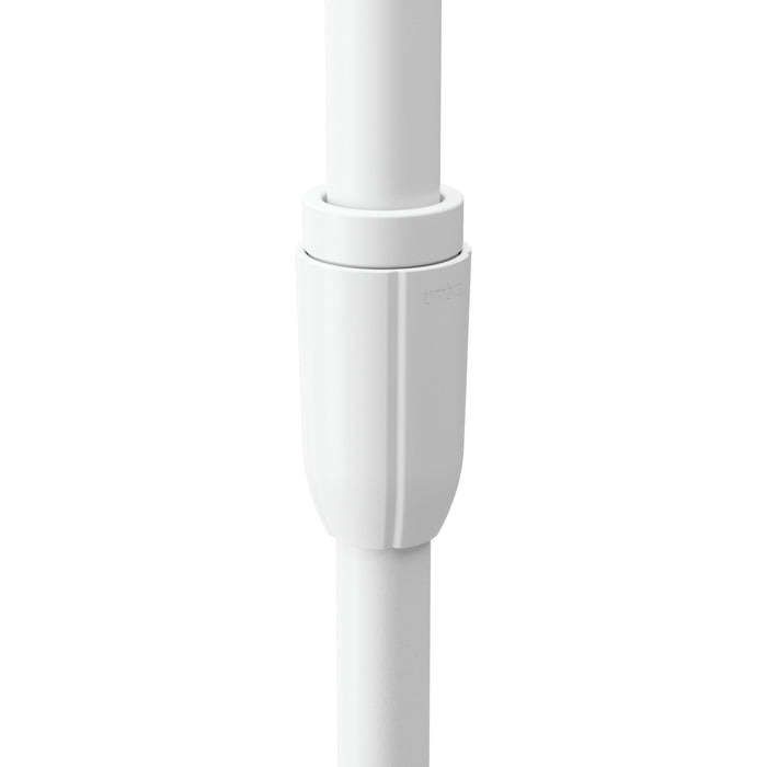 Umbra Anywhere White Expandable Curtain Rod and Room Divider - 36\"-66\" 