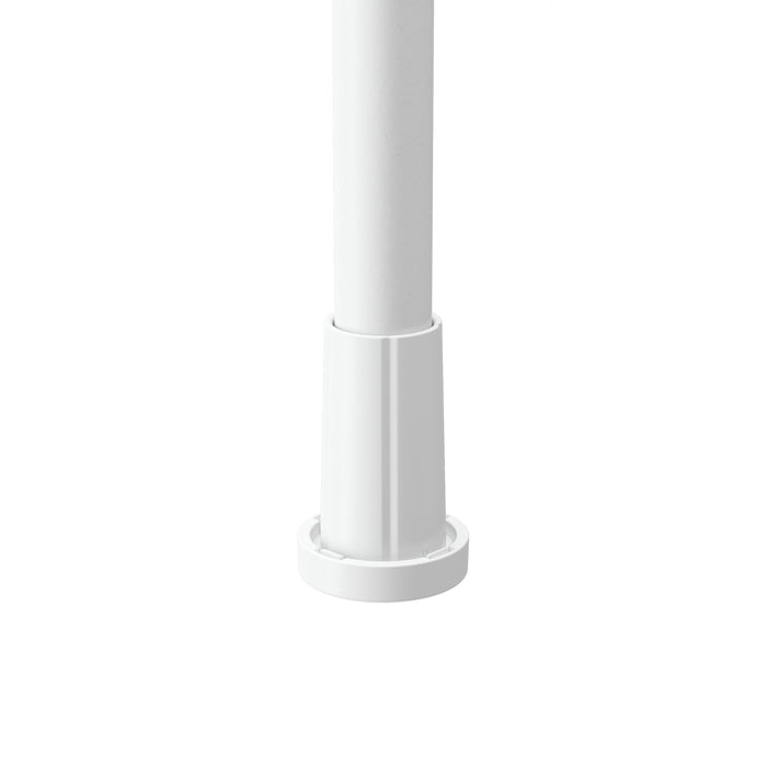 Umbra Anywhere White Expandable Curtain Rod and Room Divider - 36\"-66\" 