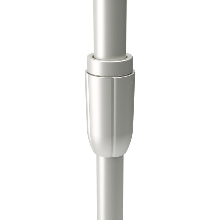 Umbra Anywhere Metallic Nickel Expandable Curtain Rod and Room Divider - 36\"-66\" 