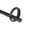 Umbra Ringlet Matte Black Expandable 1\" Curtain Rod - 42\"-120\" 