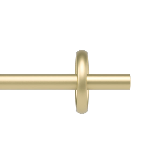 Umbra Ringlet Gold Expandable 1\" Curtain Rod - 42\"-120\" 