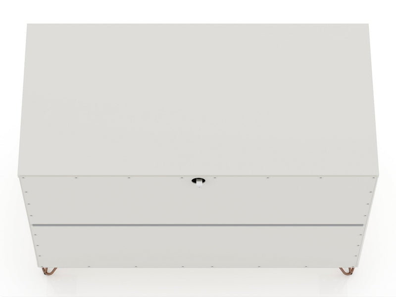 Manhattan Comfort Rockefeller Mid-Century Modern Dresser with 3-Drawers