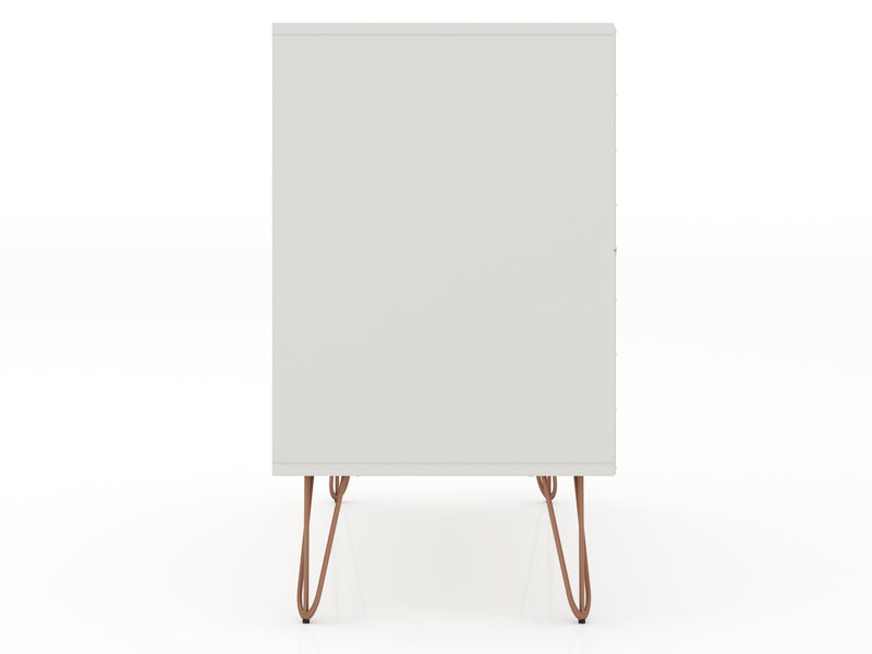 Manhattan Comfort Rockefeller Mid-Century Modern Dresser with 3-Drawers
