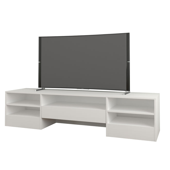 Nordika Rustik 72\" TV Stand - White 