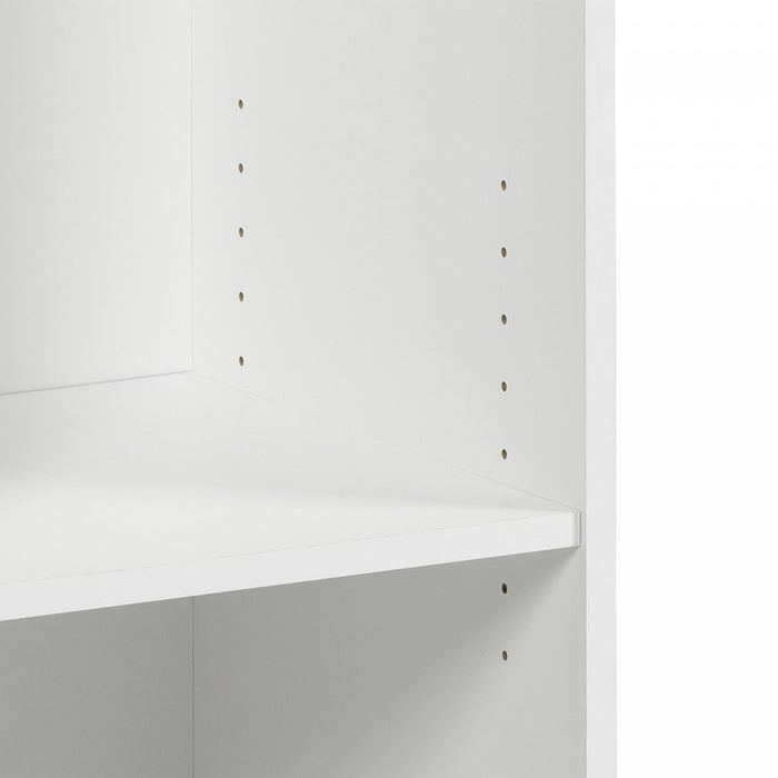 2-shelf Narrow Hall Tree - White (set Of 2) 