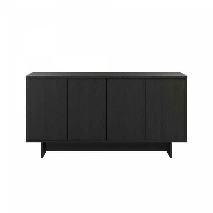 Prepac Finnley Buffet Sideboard - Black Oak