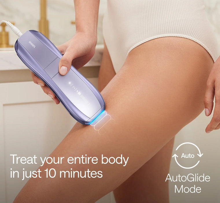 Ulike Air 10 IPL Laser Hair Removal Device - Dual Lights, SHR Mode & Ice Cooling - Purple