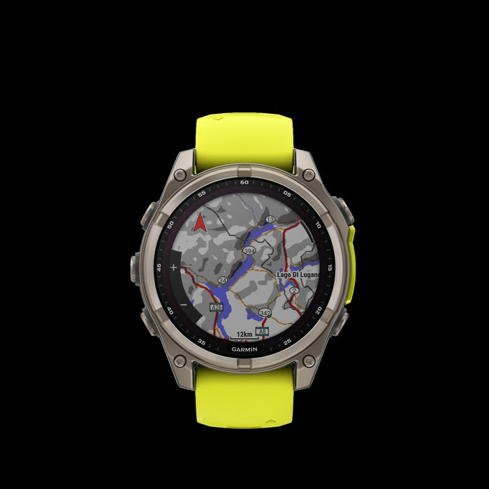 Garmin Fēnix 8 Solar Sapphire Smartwatch 47mm - Gps, Compass, Gyroscope And Barometric Altimeter 