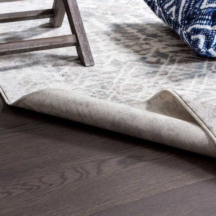 Shi Moroccan Blue 3x5 Area Rug