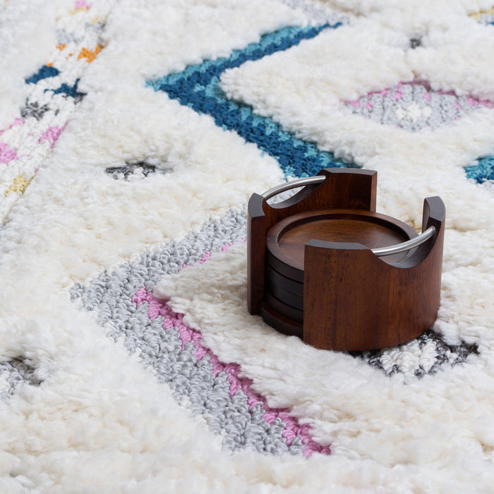 Lola Chevron 5x8 Area Rug