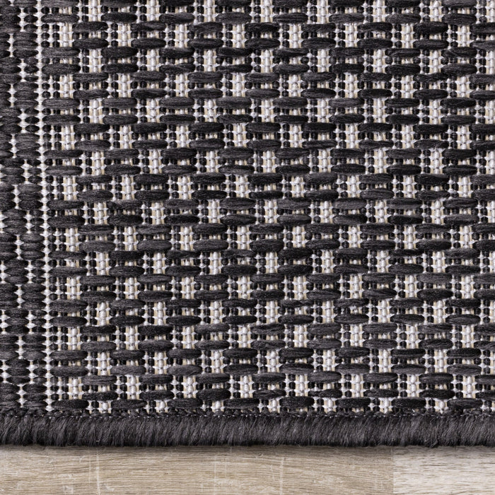 Jackson Striped Indoor/Outdoor Area Rug - 6'7\" x 9'6\"