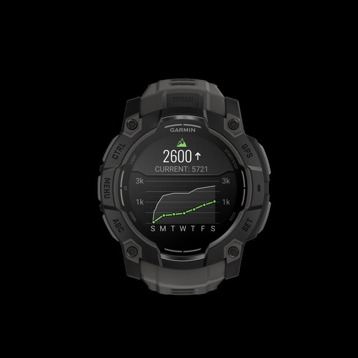 Garmin Instinct 3 Amoled Smartwatch 50 Mm - Rugged Militart Spec 810, Compass, Barometric Altimeter 