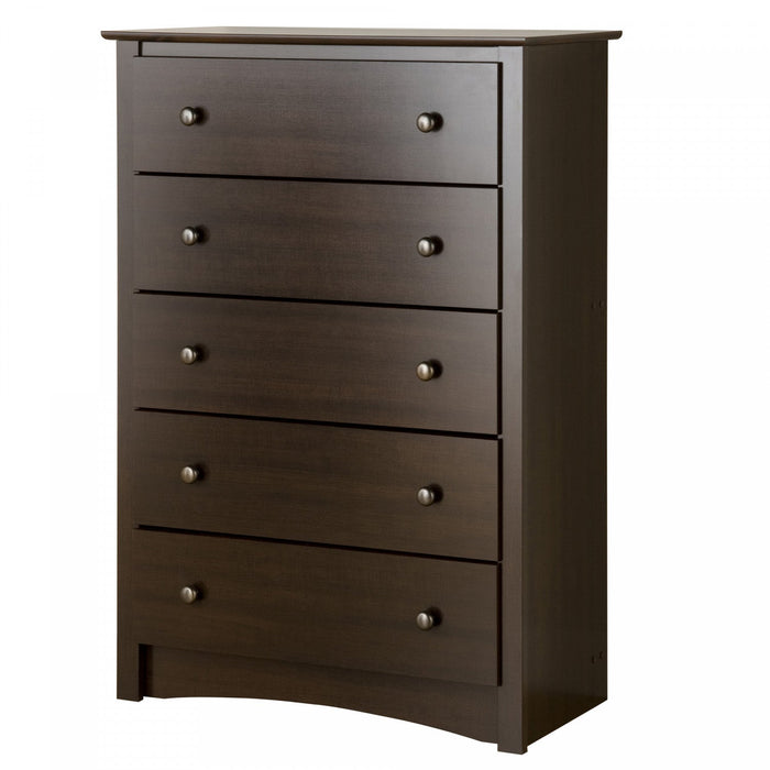 Sonoma 5-Drawer Chest - Espresso