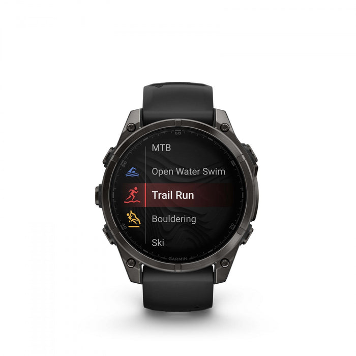 Garmin Fēnix 8 Amoled Sapphire Smartwatch 47mm - Gps, Compass, Gyroscope And Barometric Altimeter 