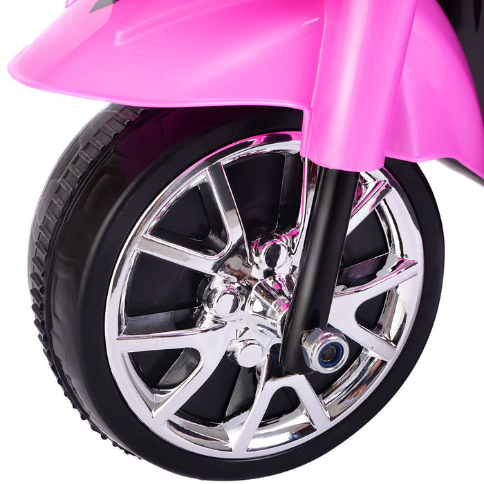 Costway Kids Ride On Motorcycle 3 Wheel 6v Battery Powered Electric Toy Power Bicycle