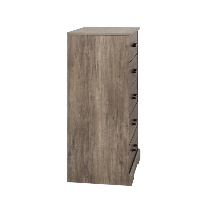 Prepac Rustic Ridge 27.5\" 5-Drawer Chest - Brown