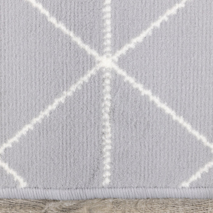 Florence Abstract Triangles Area Rug - 4'7\" x 6'7\"