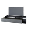 Nordika Damask 72\" TV Stand - Grey/Black 