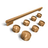 KitchenAid Handle Kit for 36\" Commercial-Style Induction Range – bronze – W11774741