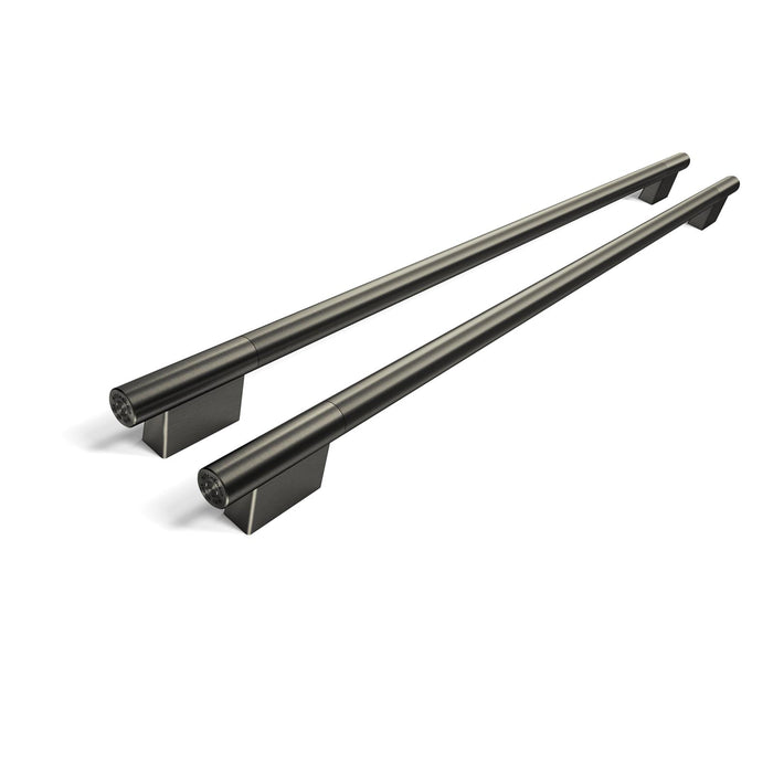 KitchenAid 2-Piece Handle Kit for Built-In Side by Side Refrigerator – Black Ore - W11777164 