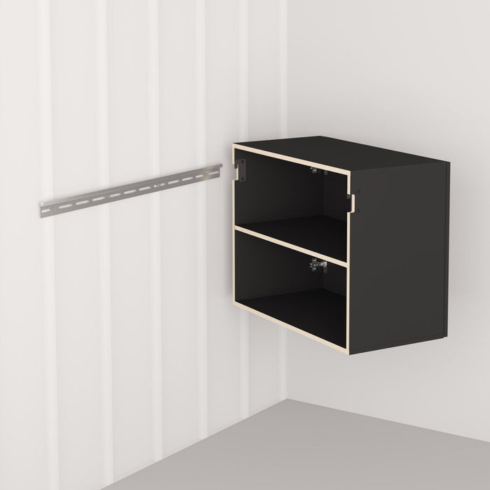 Hangups 30\" Upper Storage Cabinet - Black