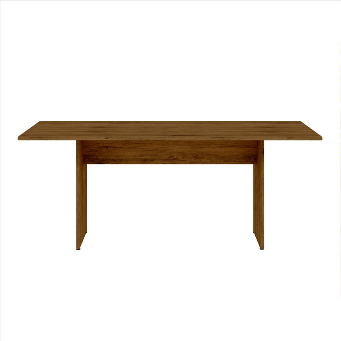 Manhattan Comfort Nomad 67.91\" Rustic Country Dining Table - Natural