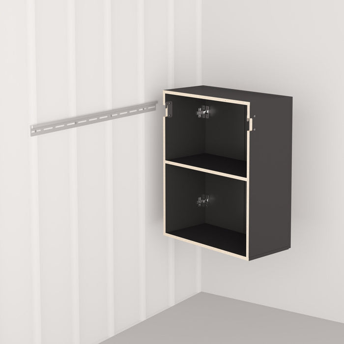 Hangups 24\" Upper Storage Cabinet - Black
