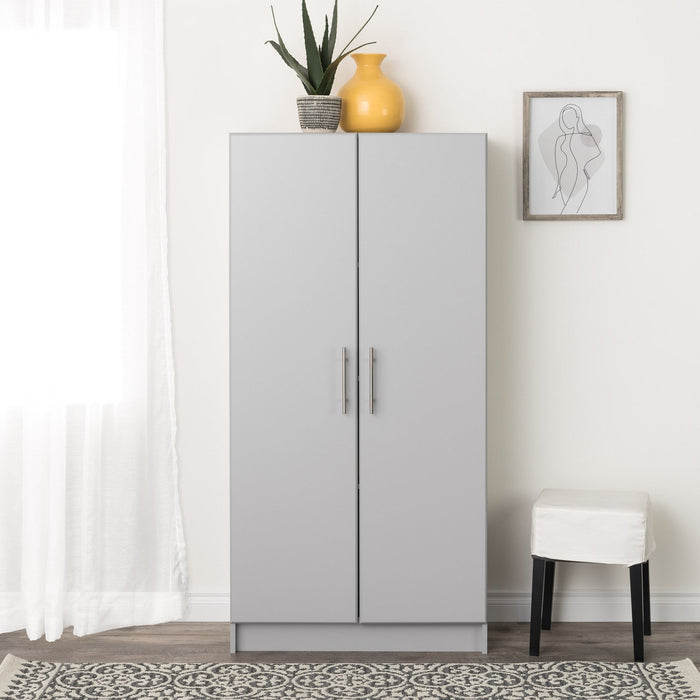 Elite 32\" Storage Cabinet - Light Grey