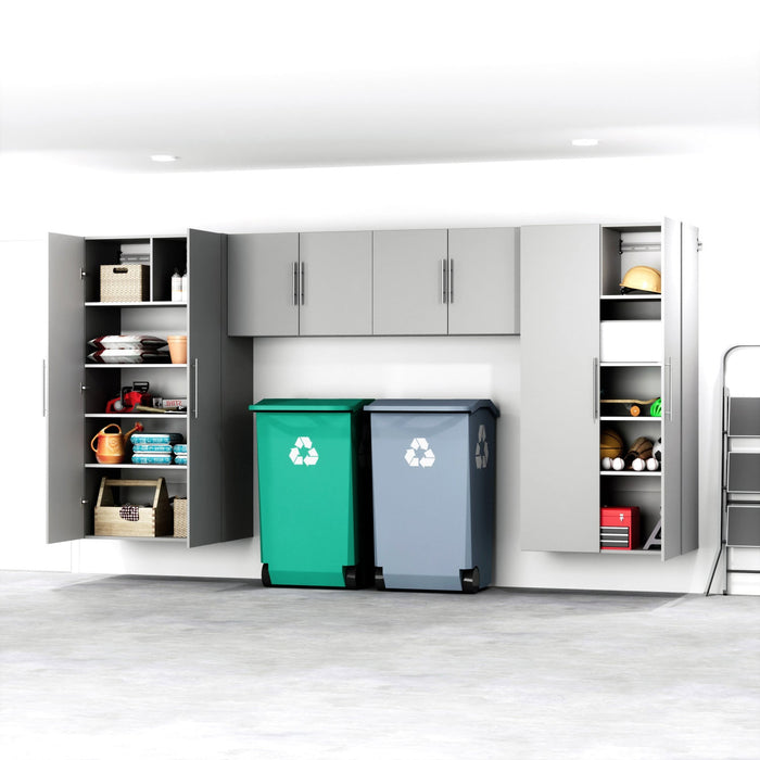 Hangups 36\" Upper Storage Cabinet - Light Grey