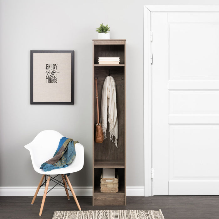 Narrow Entryway Organizer - Drifted Grey