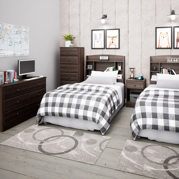 Astrid 6-Drawer Tall Chest - Espresso