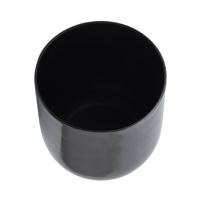 Metal 20\"/30\"/40\" Gunmetal Grey Planter on Stand - Set of 3