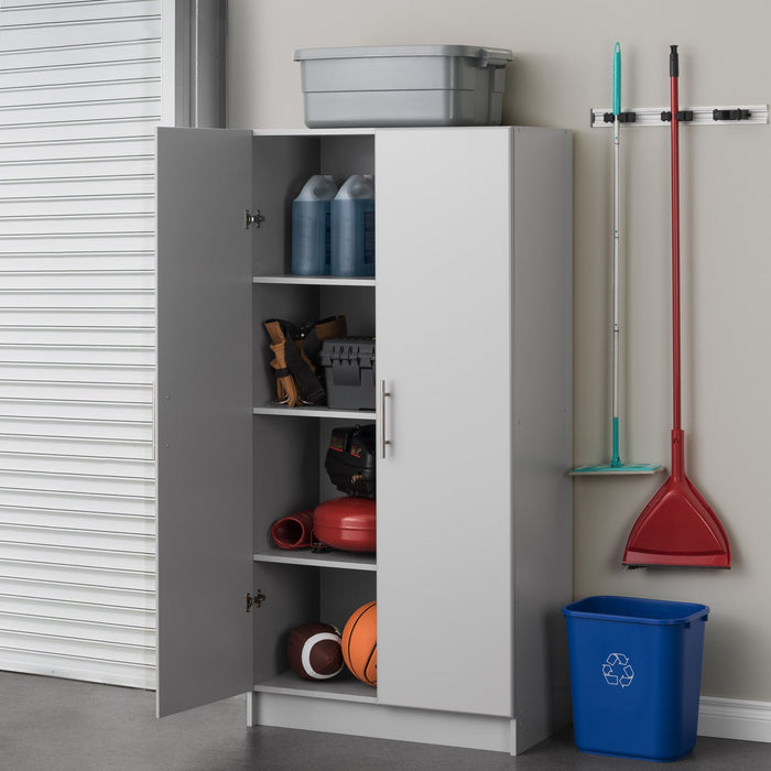 Elite 32\" Storage Cabinet - Light Grey