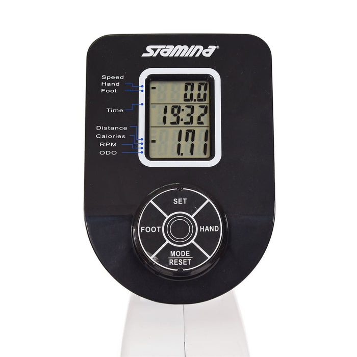 Stamina Recumbent Exercise Bike with Upper Body Fitness 