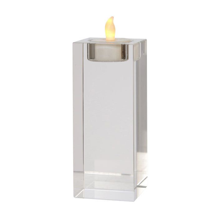Glass 6\" Candle Holder