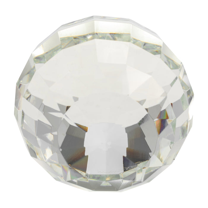 Clear 3\" Crystal Orb