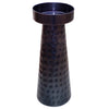Metal 10\" Candle Holder - Blue