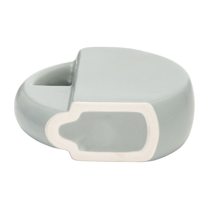 Ceramic 9\" Watering Can - Glacier 