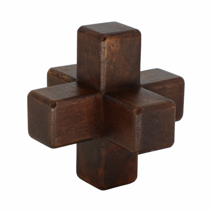 Wood 5\" Jack - Brown